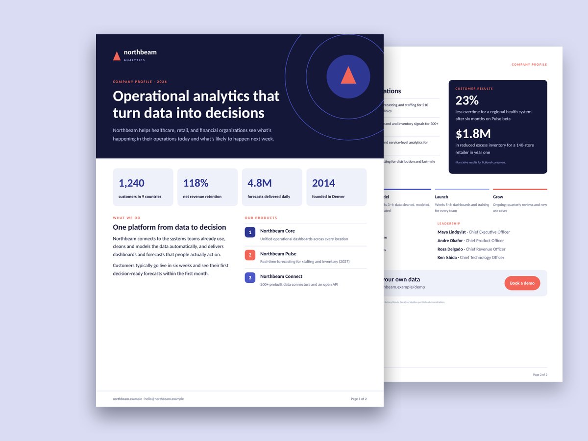Preview of Company Profile for Northbeam Analytics