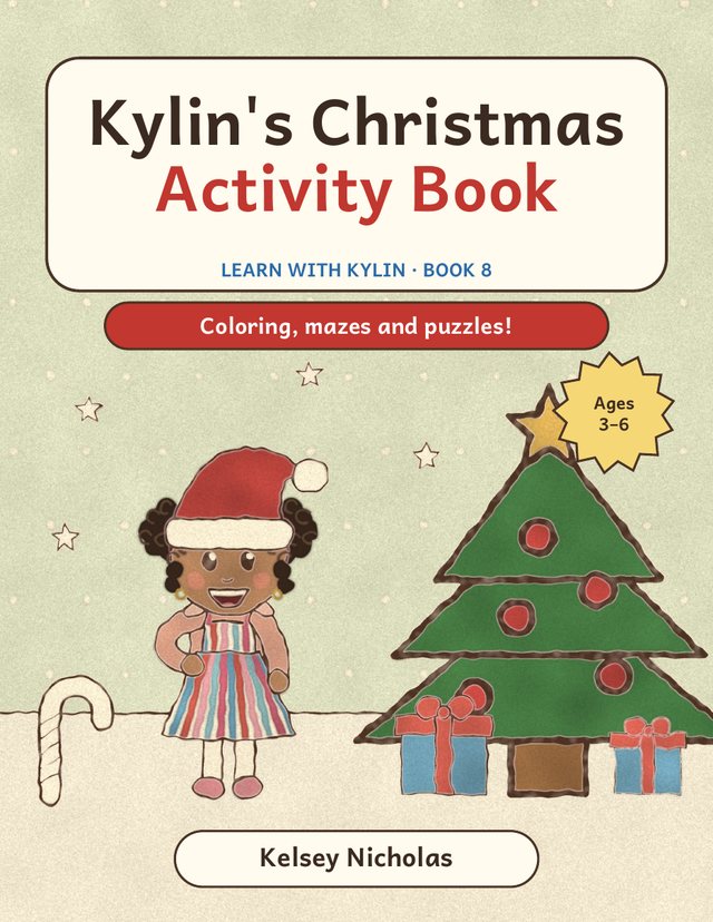 Cover of Kylin’s Christmas Activity Book