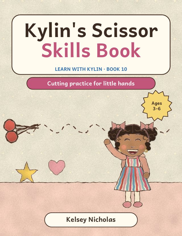 Cover of Kylin’s Scissor Skills Book