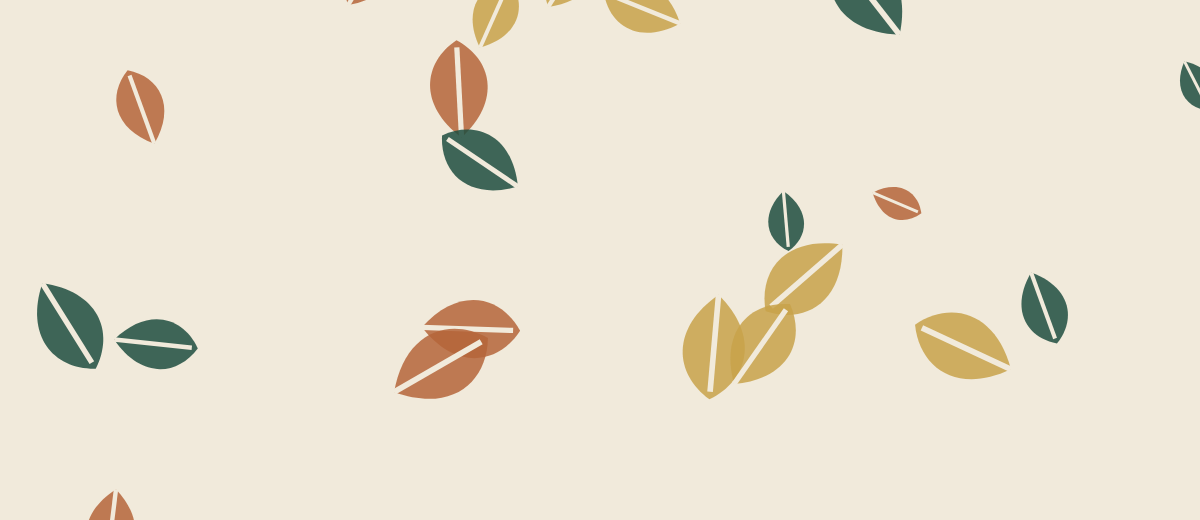 Autumn leaves illustration