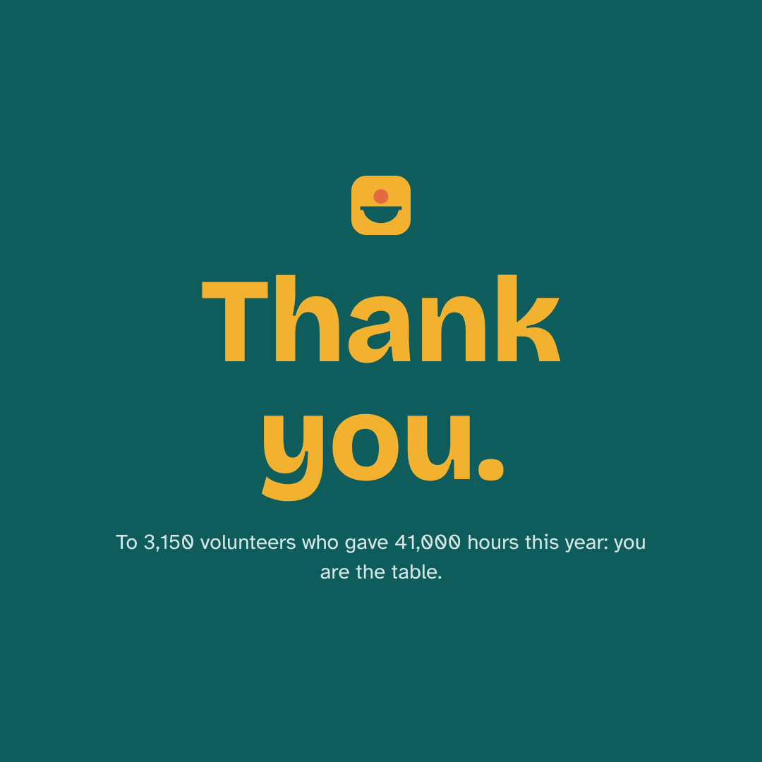 Volunteer thank-you post